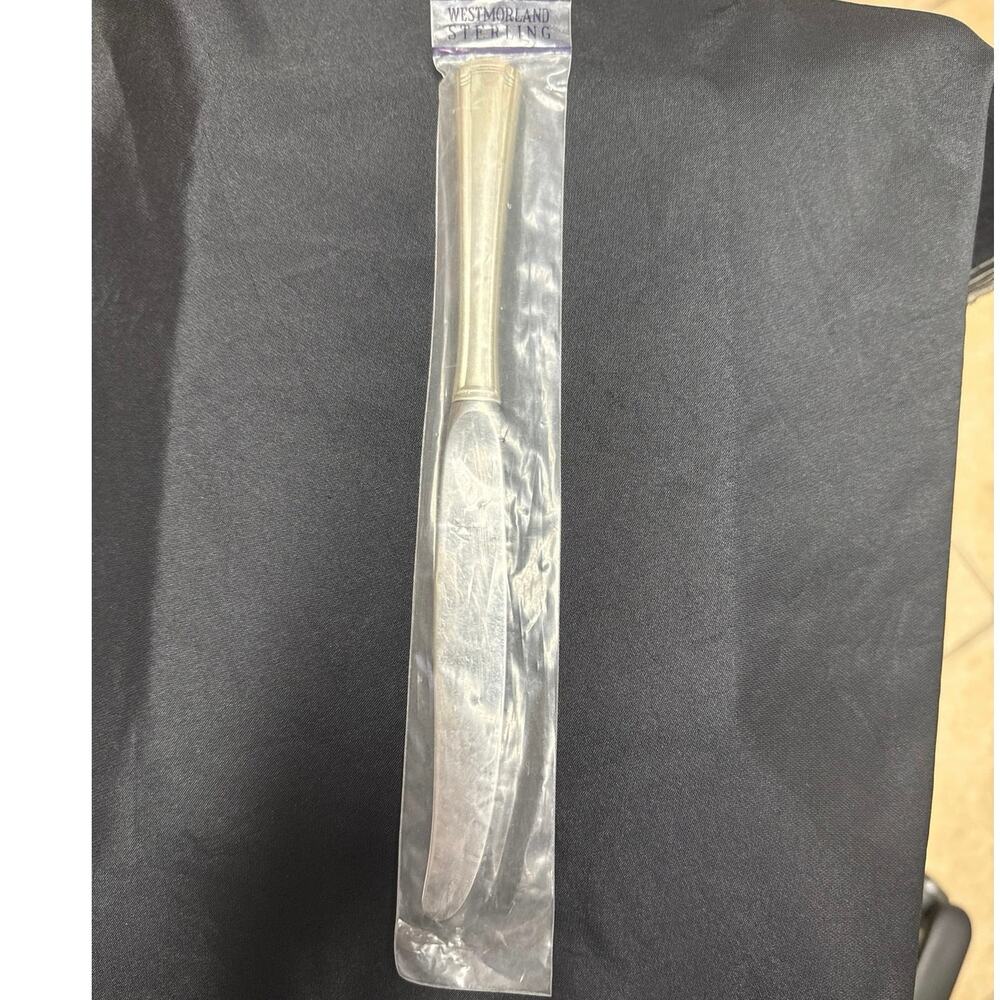 New Sealed Westmorland Sterling Silver Dinner Knife John Priscilla Pattern